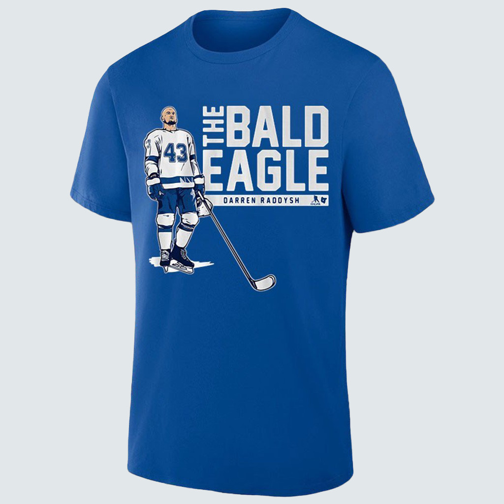 Darren Raddysh The Bald Eagle T-Shirt Darren Raddysh Merch Gift Ideas For Hockey Fans