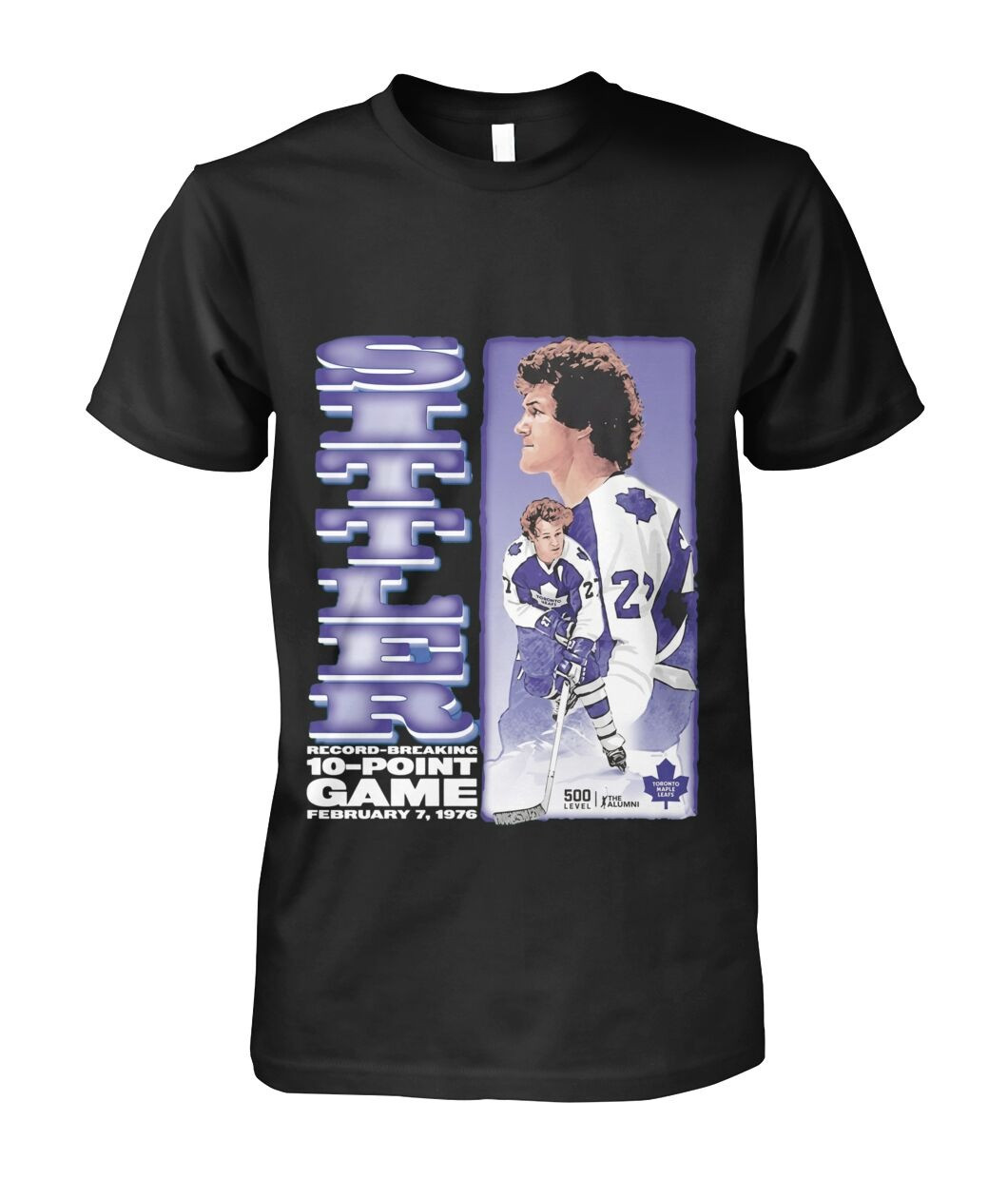 Darryl Sittler 10 Point Game 50th Anniversary T-Shirt Toronto Maple Leafs NHL Hockey Legend Best Gift