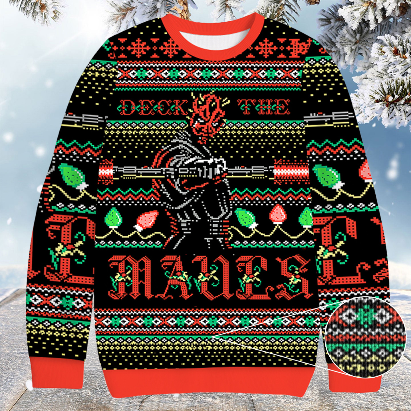 Darth Maul Christmas Ugly Sweater Merry Xmas Apparel Christmas Gifts For My Son