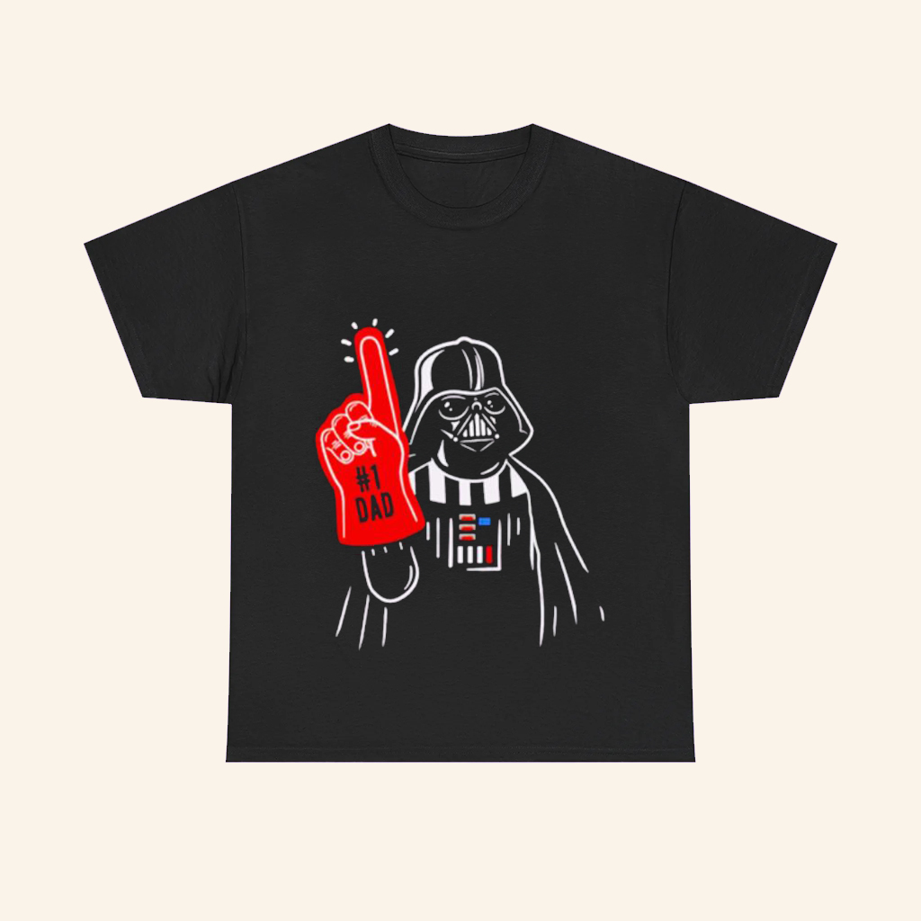 Darth Vader 1 Dad T-Shirt Star Wars Merch Best Gifts For Father Darth Vader 1 Dad T-Shirt Star Wars Merch Best Gifts For Father