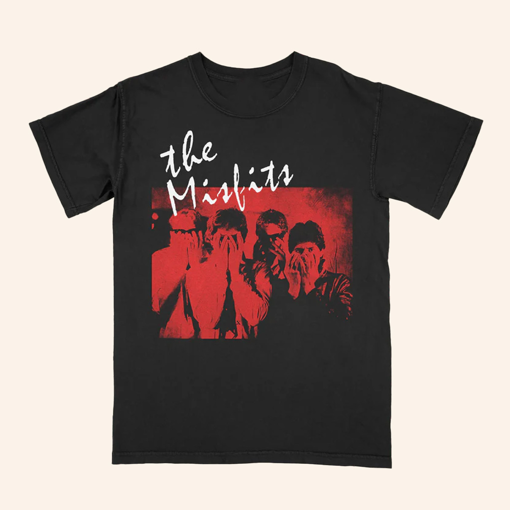 Das Bootleg 13 Merch Blank Black Shirt The Misfits Static Age Album Cover T-Shirt Fan Gifts