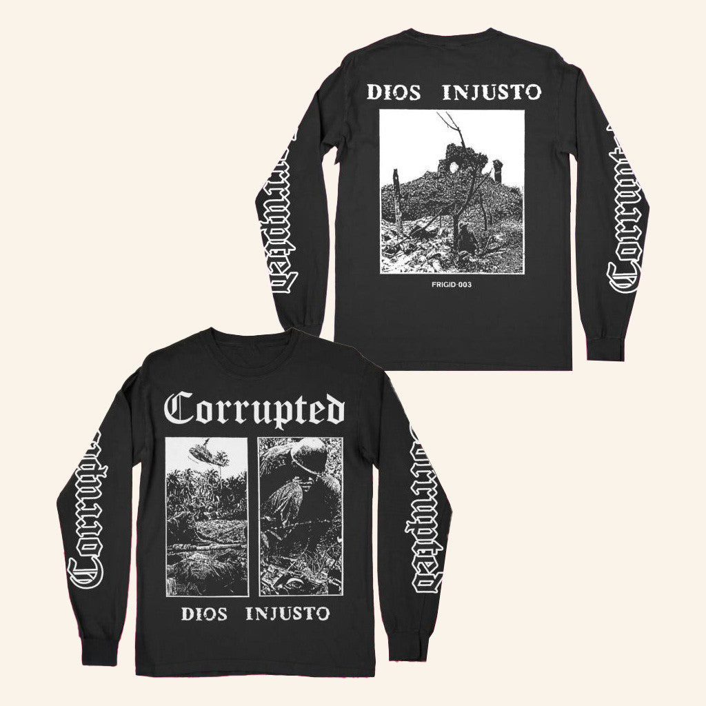 Dasbootleg13 Merch Dios Injusto Black Long Sleeve T-Shirt Gift For Dad