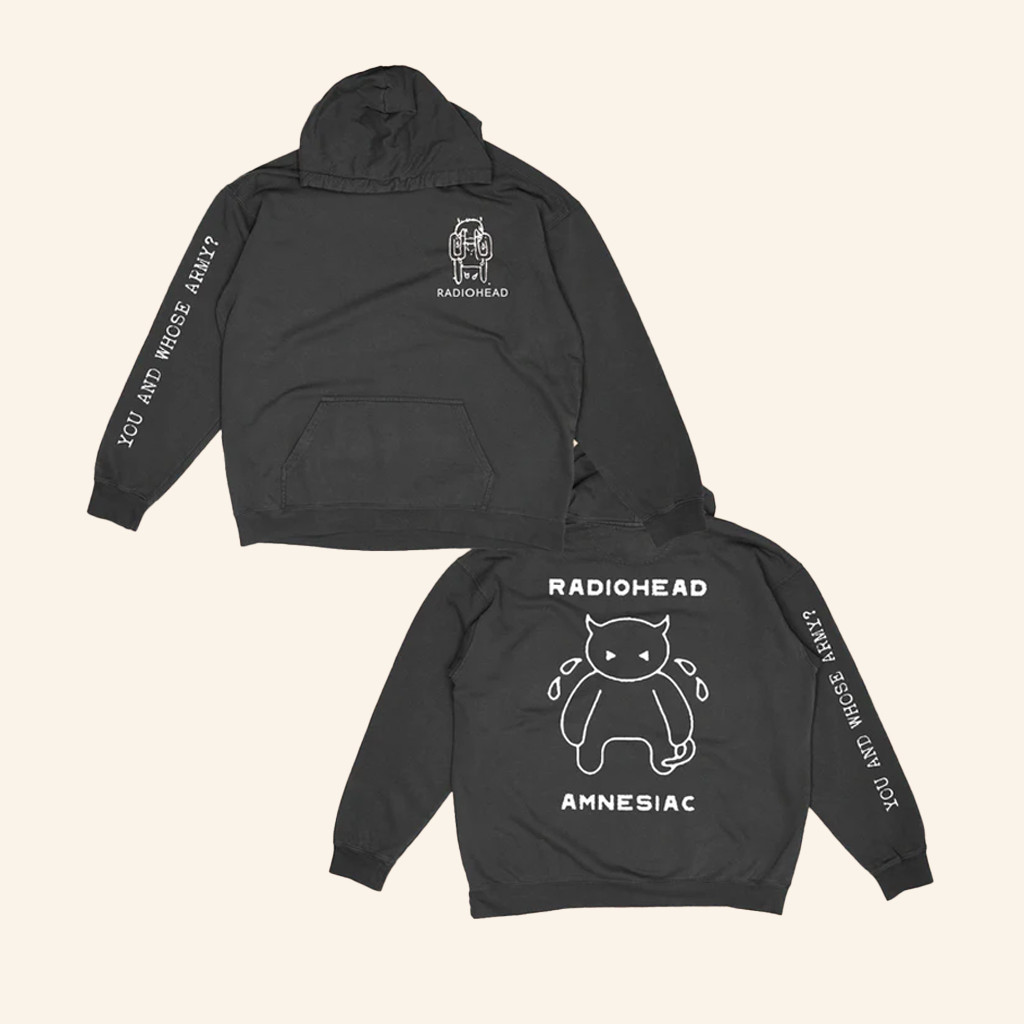 Dasbootleg13 Merch You And Whose Army Hoodie Radiohead Amnesiac Hoodie Present For Husband