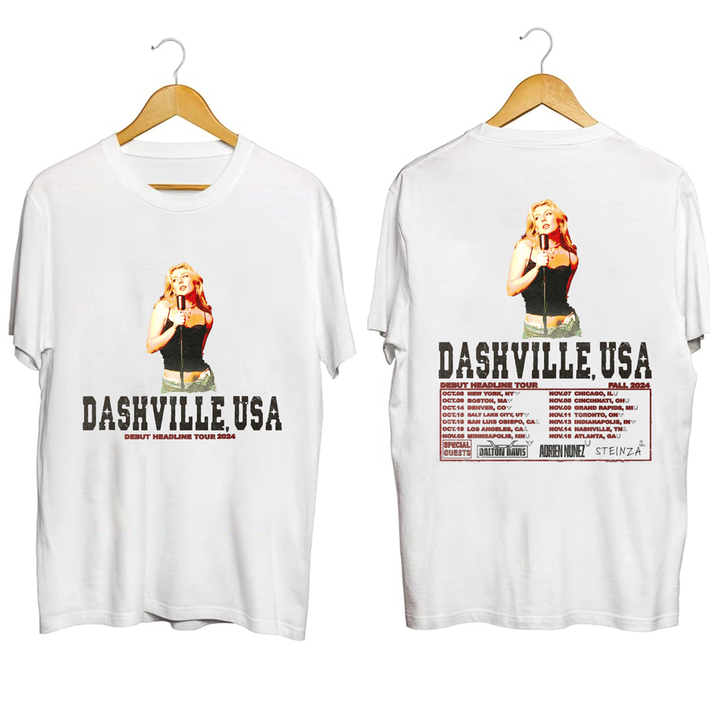 Dasha Debut Headline Tour 2024 Shirt Dasha Merch Gift Ideas For Music Lovers Dasha Debut Headline Tour 2024 Shirt Dasha Merch Gift Ideas For Music Lovers