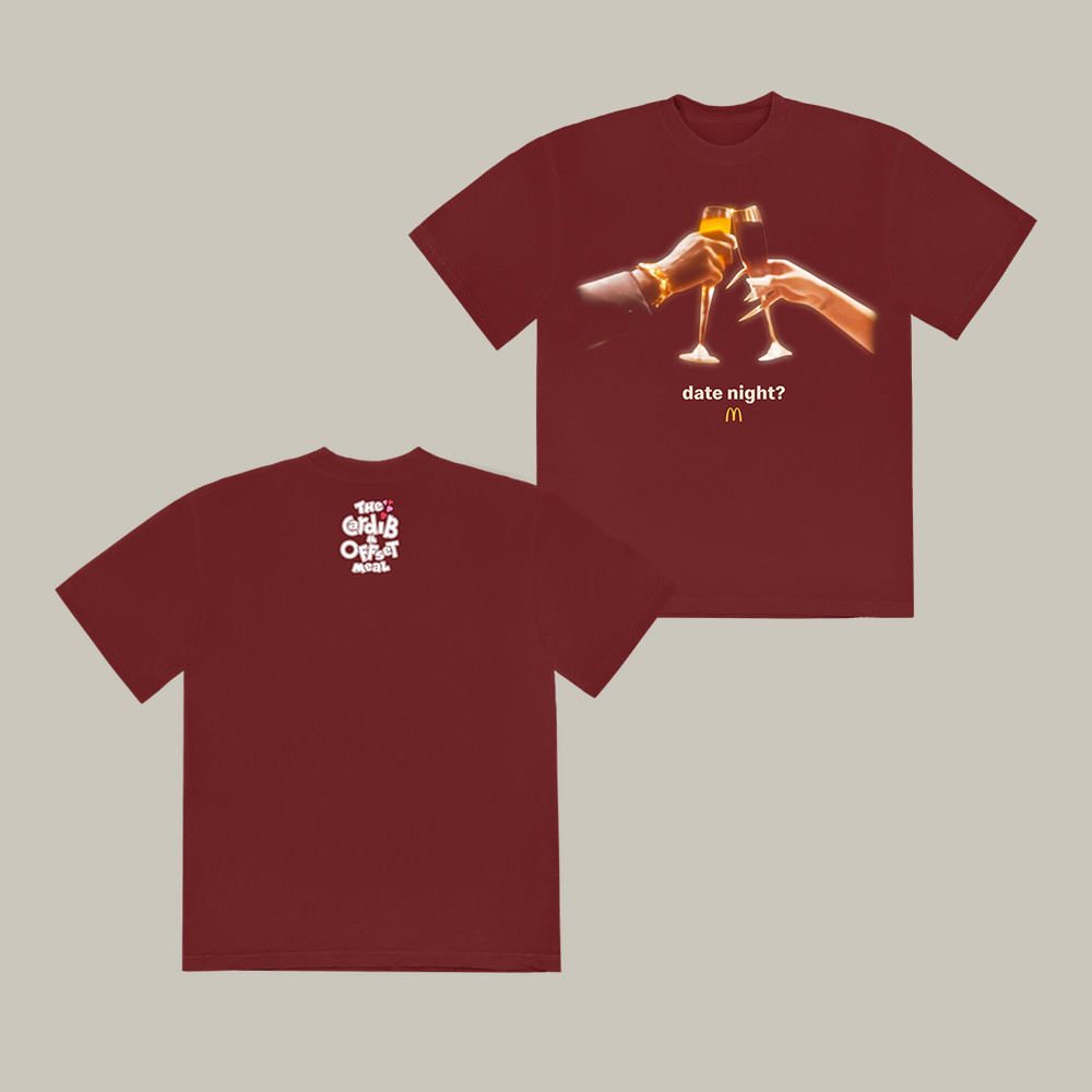 Date Night The Cardi B And Offset Meal T-Shirt Cardi B Shirt Good Gift For Fans