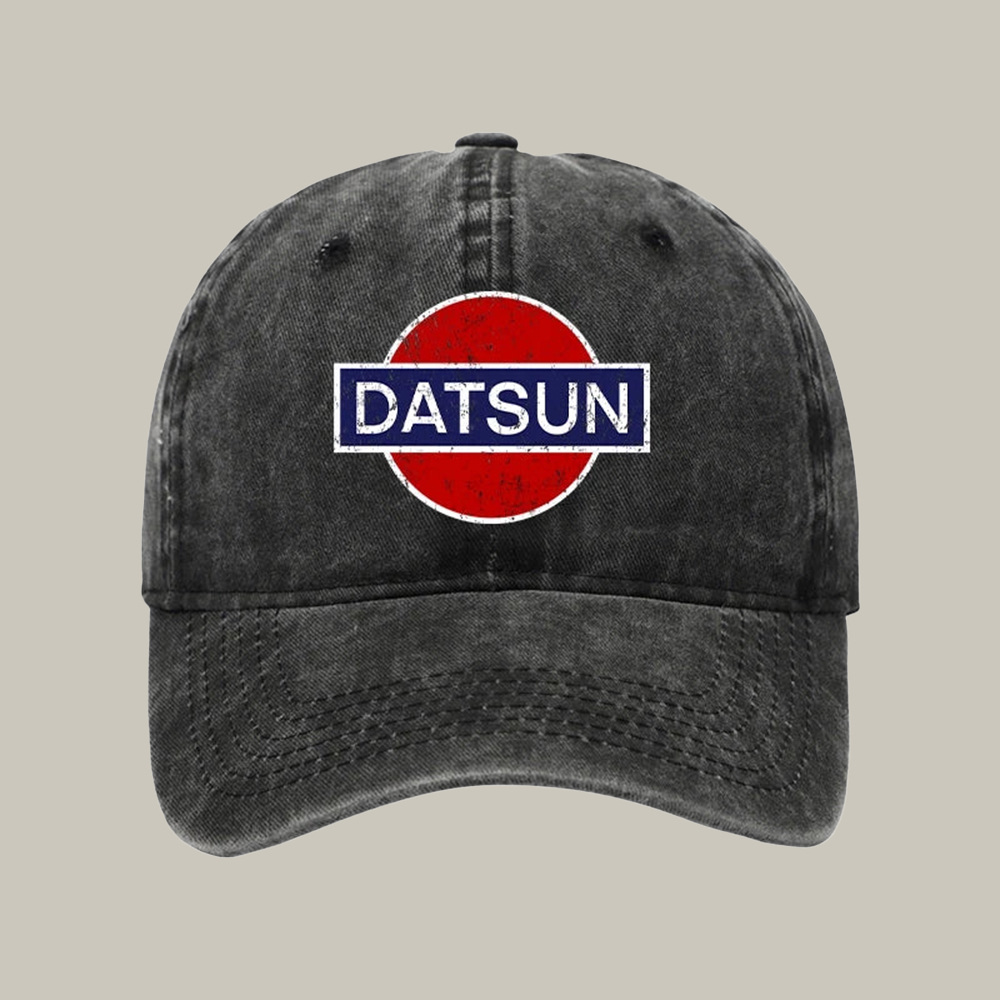 Datsun Vintage Car Washed Cap Cool Baseball Caps Christmas Gifts For Husband