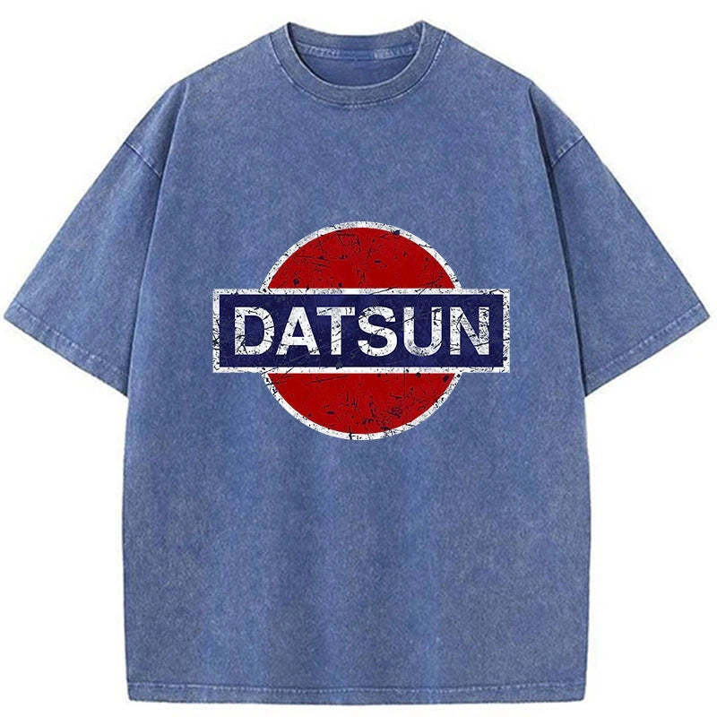 Datsun Vintage Car Washed T-Shirt Funny Quote Unisex Shirt Gifts For BFF
