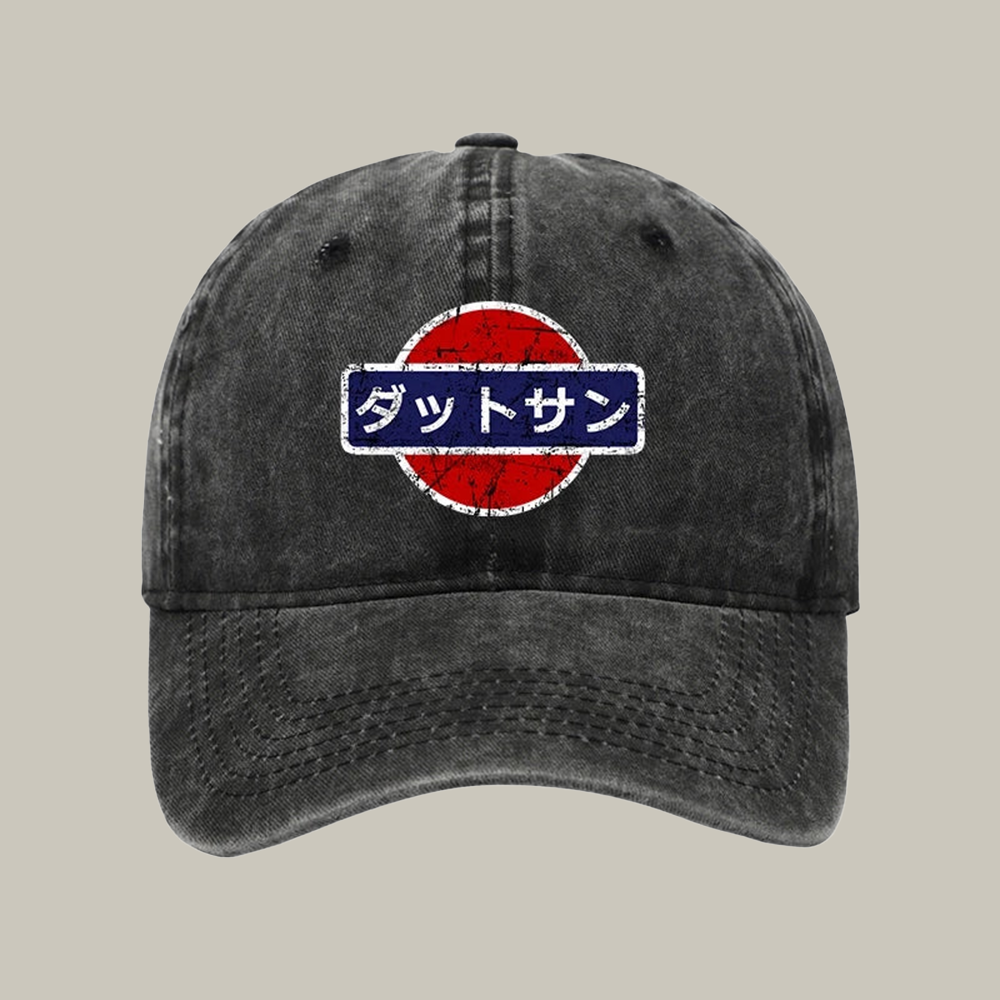 Datsun Vintage Japanese Car Washed Cap Unique Baseball Caps Christmas Ideas Present For Men