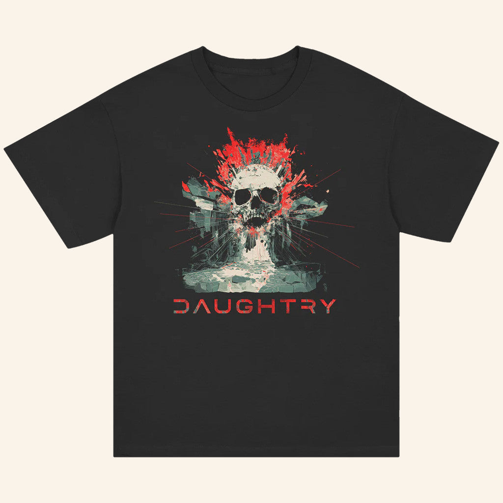 Daughtry Official Merch The Dam Black T-Shirt Best Gifts For Dad Daughtry Official Merch The Dam Black T-Shirt Best Gifts For Dad