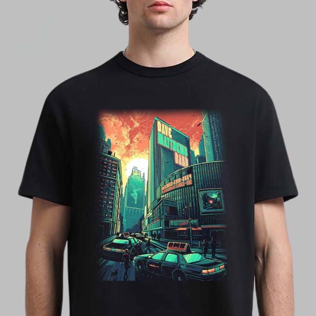 Dave Matthews Band Concert Poster For Show At Madison Square Garden Night 1 In New York City On November 22 2024 T-Shirt Presents For Music Lovers Dave Matthews Band Concert Poster For Show At Madison Square Garden Night 1 In New York City On November 22 2024 T-Shirt Presents For Music Lovers