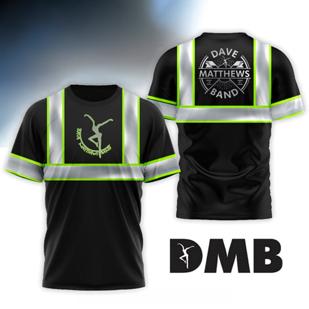 Dave Matthews Band Hi-Vis Safety Shirt Dave Matthews Merch Birthday Ideas For Dad
