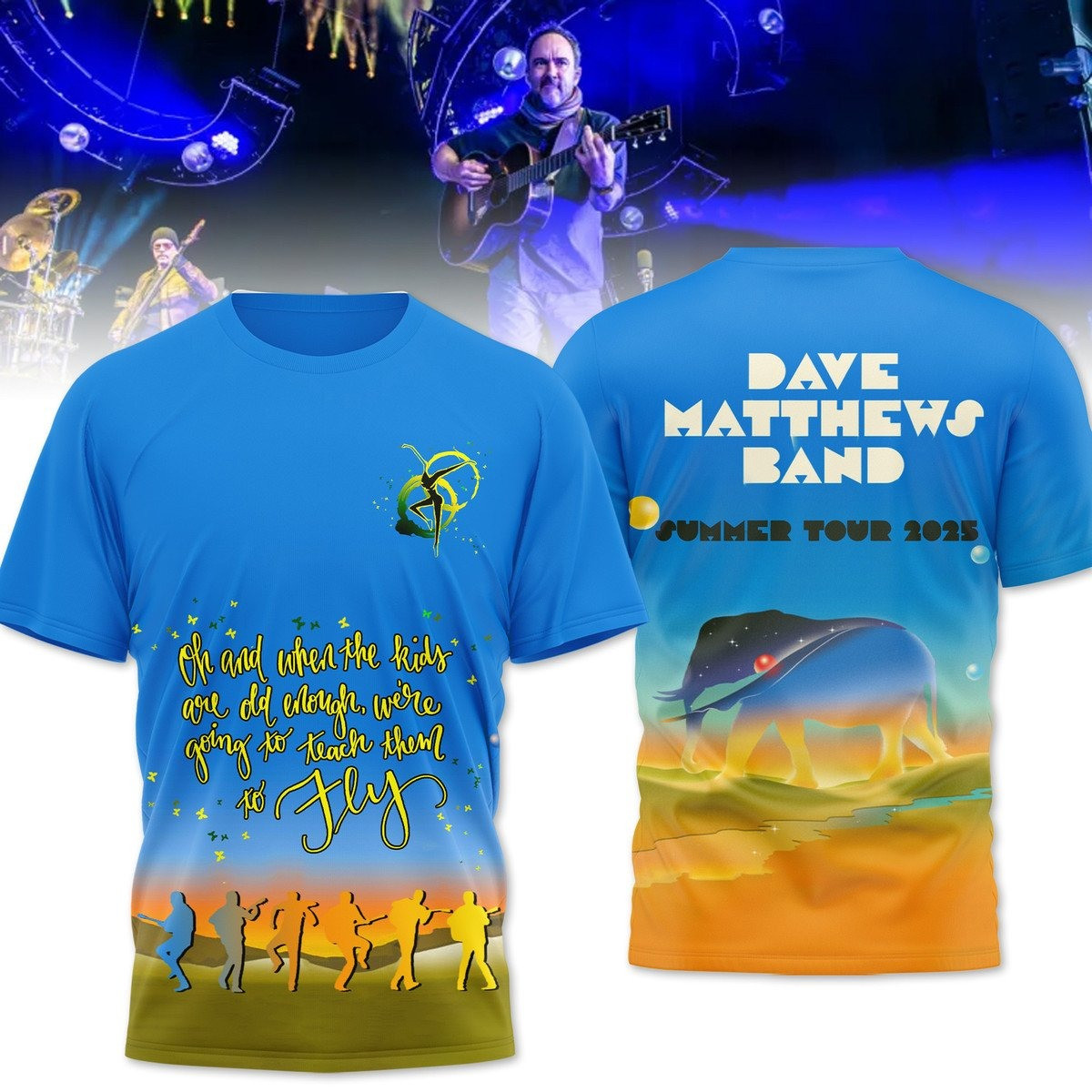 Dave Matthews Band Summer Tour 2025 T-Shirt Gifts For People Who Like Music
