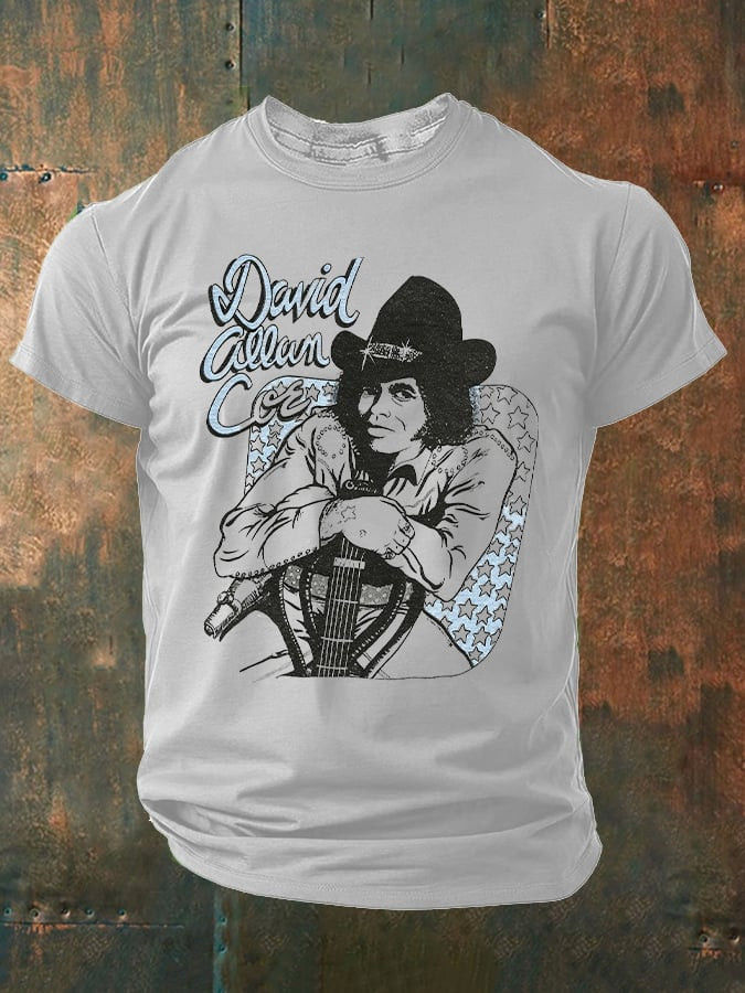 David Allan Coe Merch Longhaired Redneck Cowboy T-Shirt Music Enthusiast Gift