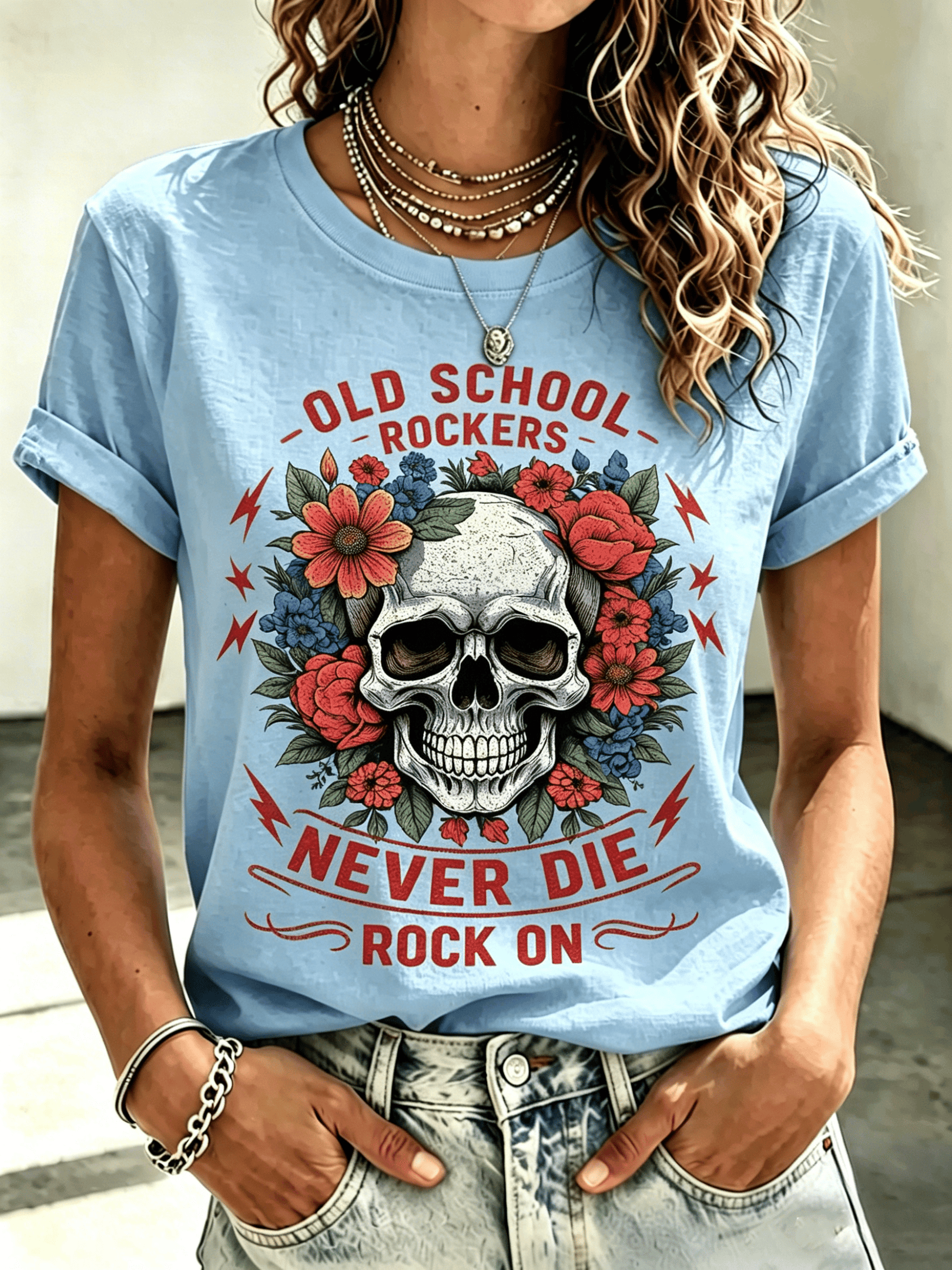 David Allan Coe Merch Old School Rockers Never Die T-Shirt Gift For Music Fans