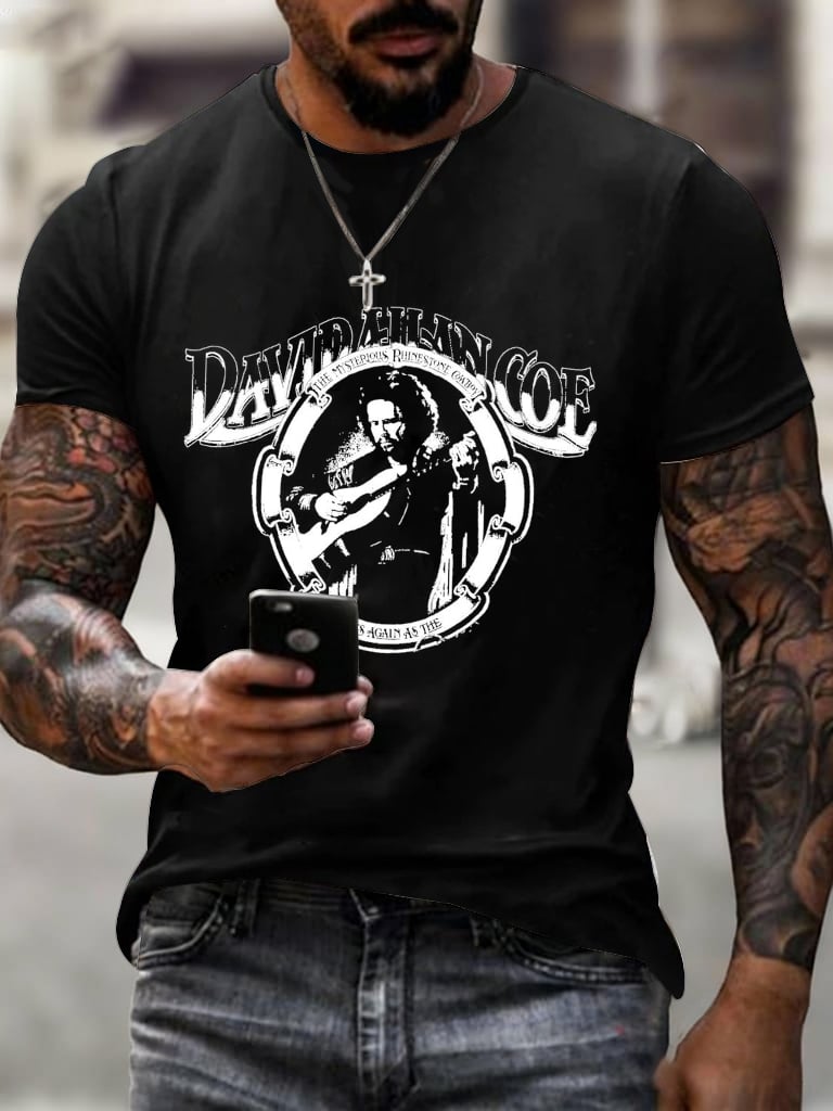 David Allan Coe Merch You Never Even Called Me By My Name Lyric T-Shirt Gift For Music Lover