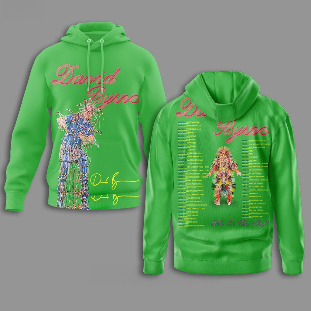 David Byrne Who Is The Sky Hoodie David Byrne Merch Good Gift For Dad