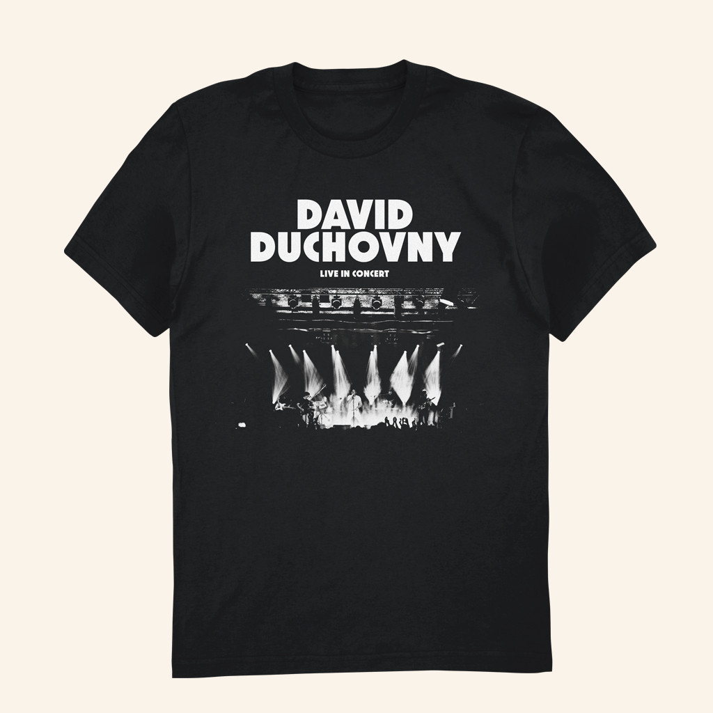 David Duchovny Merch Live In Concert T-Shirt Gift Ideas For Dad
