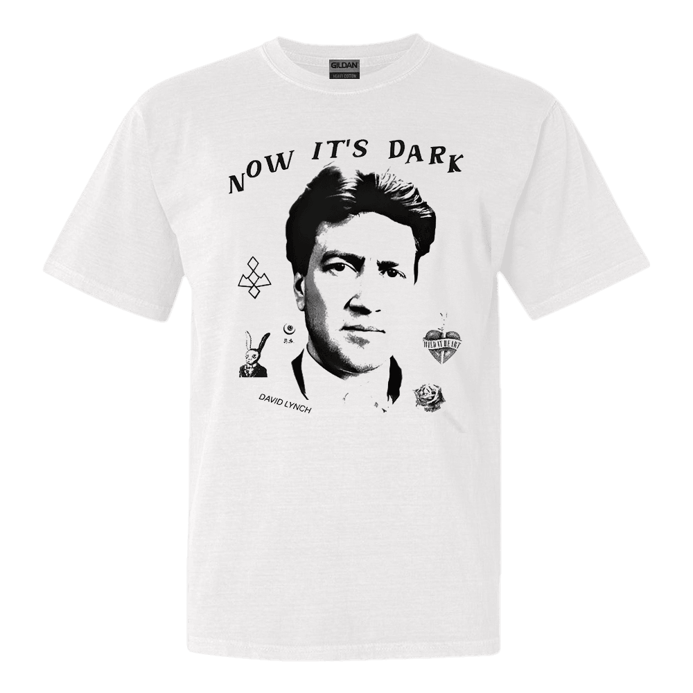 David Lynch Now It's Dark Shirt Movie Lover Gifts For Fan Retro Gift for Him