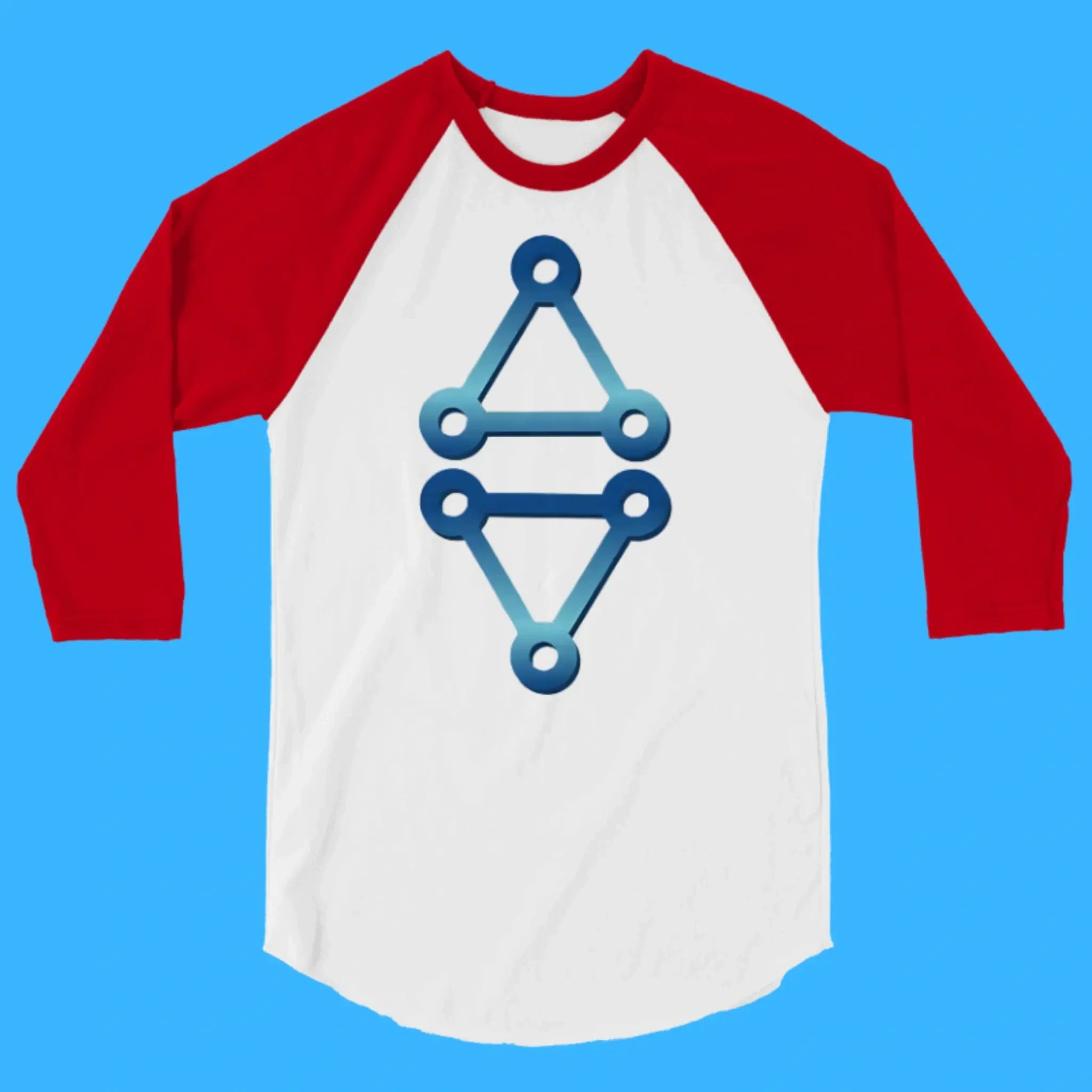 Dawn Of The Vampires Addison Triangle 34 Sleeve Baseball Tee Dawn Of The Vampires Addison Triangle 34 Sleeve Baseball Tee