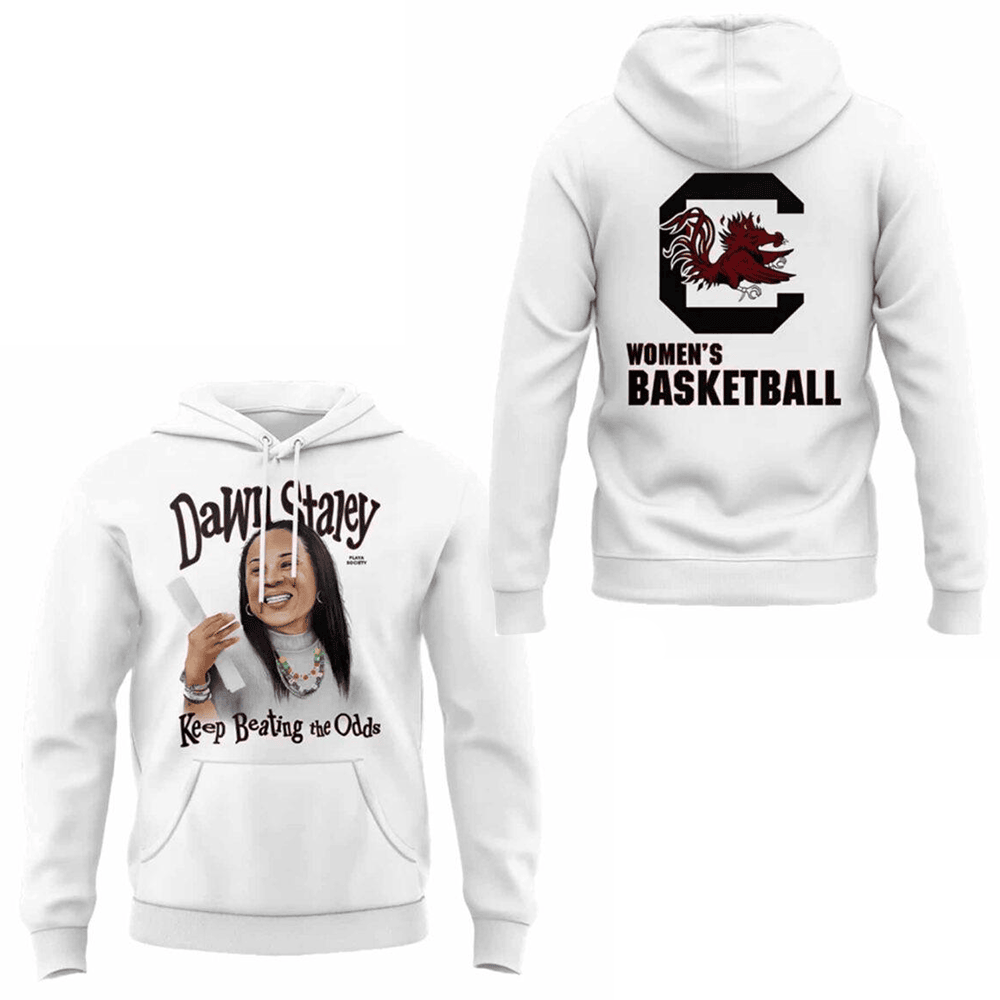 Dawn Staley Keep Beating The Odds Hoodie Dawn Staley Merch Best Gifts For Dad Dawn Staley Keep Beating The Odds Hoodie Dawn Staley Merch Best Gifts For Dad
