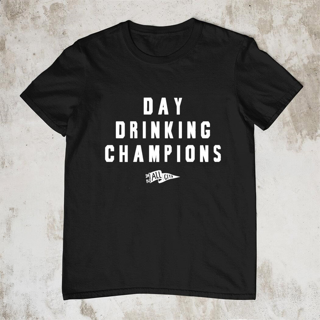 Day Drinking Champions T-Shirt St Patricks Day Funny Trending Holiday Party Apparel Best Gift For Fans