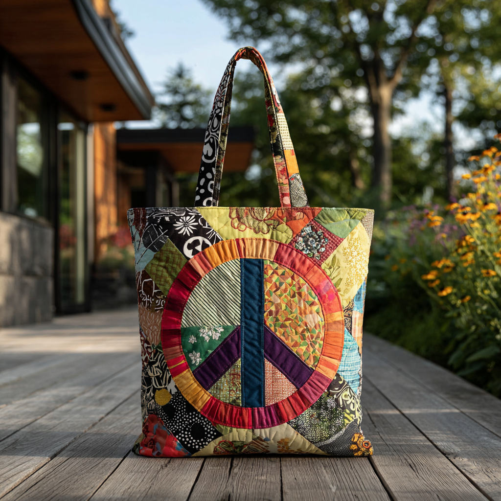 Daydreamer Quilted Tote Bag Gifts For Hippy Mom