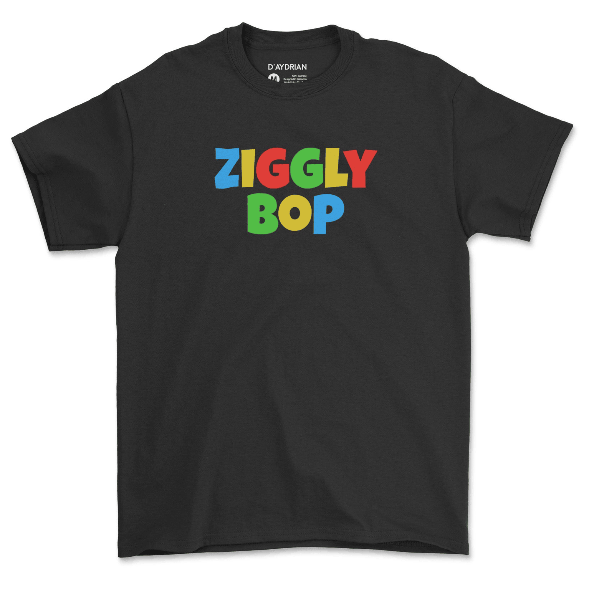 Daydrian Harding Merch Colorful Ziggly Bop Black T-Shirt Gifts For Him