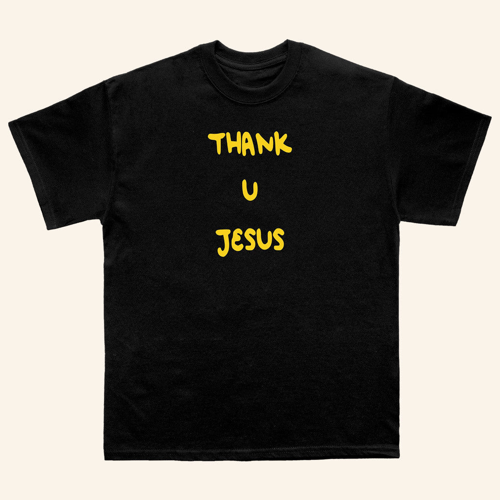 Daydrian Harding Merch Thank U Jesus Black T-Shirt Gifts For Christian Daydrian Harding Merch Thank U Jesus Black T-Shirt Gifts For Christian
