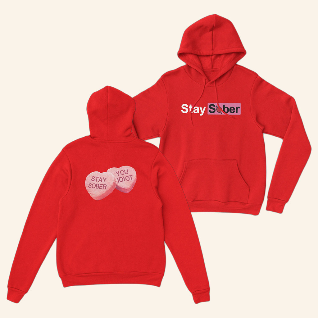 Daydrian Harding Merch Valentine's Stay Sober Hoodie Gifts For Boyfriend Daydrian Harding Merch Valentine's Stay Sober Hoodie Gifts For Boyfriend
