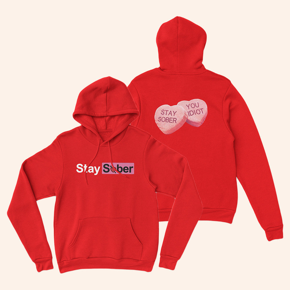 Daydrian Harding Merch Valentine's Stay Sober Hoodie Gifts For Girlfriend Daydrian Harding Merch Valentine's Stay Sober Hoodie Gifts For Girlfriend