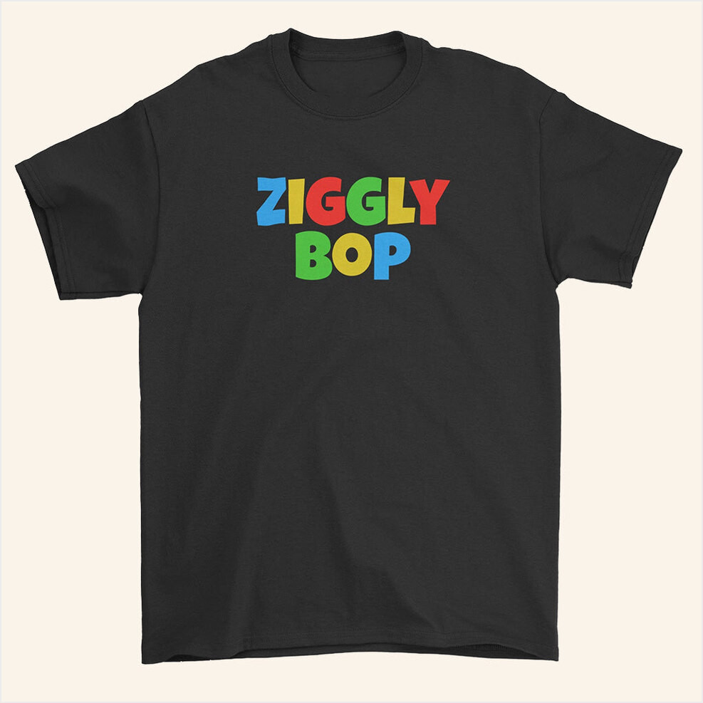 D'Aydrian Harding Merch Ziggly Bop Black T-Shirt Gifts For Friends Birthday Gifts For Him