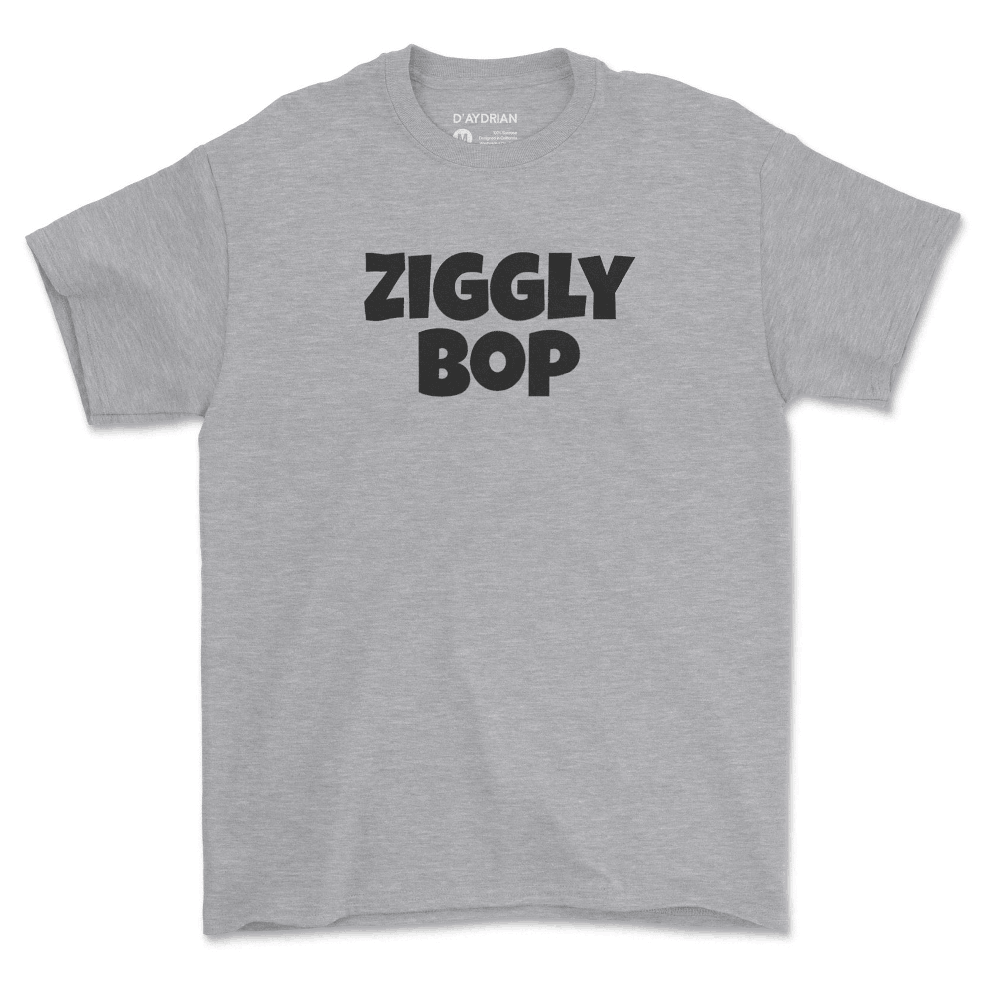 Daydrian Harding Merch Ziggly Bop Grey T-Shirt Gifts For Him Daydrian Harding Merch Ziggly Bop Grey T-Shirt Gifts For Him