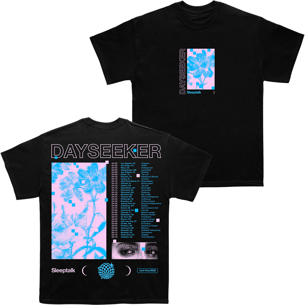 Dayseeker Merch 2022 Headliner Tour T-Shirt Unique Mother's Day Gifts Birthday Gift for Husband
