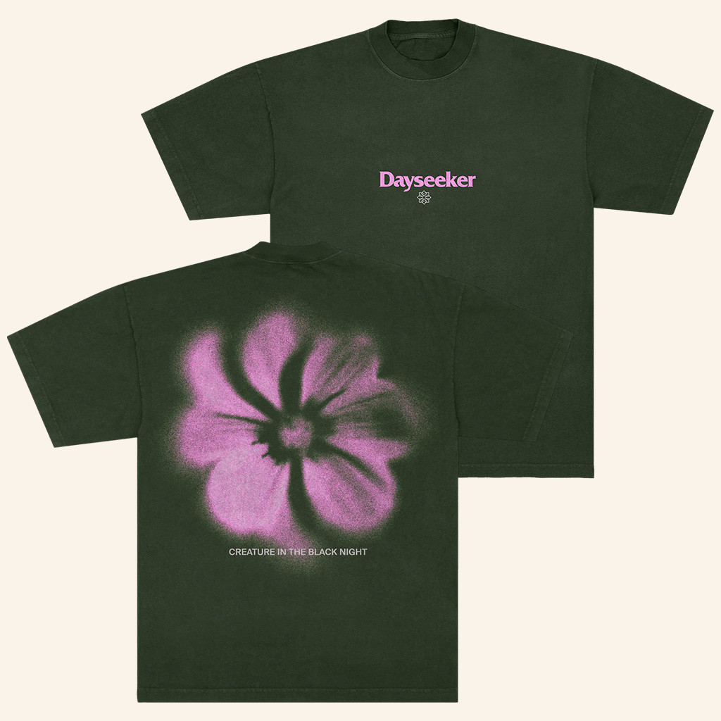 Dayseeker Merch Flower Creature In The Black Night T-Shirt Christmas Gifts For Sister Dayseeker Merch Flower Creature In The Black Night T-Shirt Christmas Gifts For Sister
