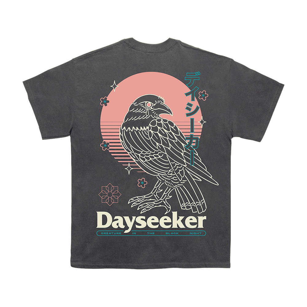Dayseeker Merch Moon Crow T-Shirt Dayseeker Band Merch Present For Music Lovers