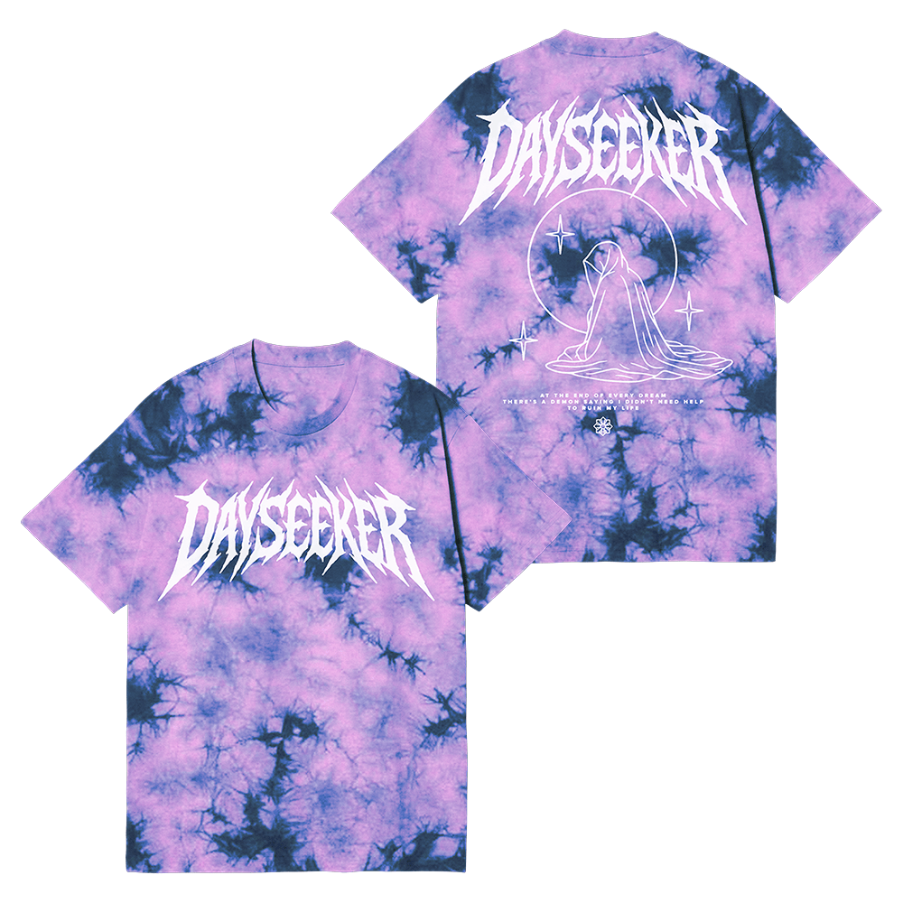 Dayseeker Merch Pink Moon Tie Dye Shirt Best Gifts For Music Lovers