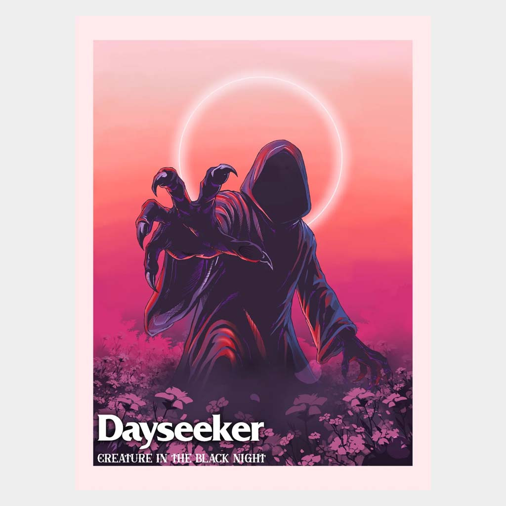 Dayseeker Merch The Creature In The Black Night Poster Dayseeker Wall Art For Bedroom