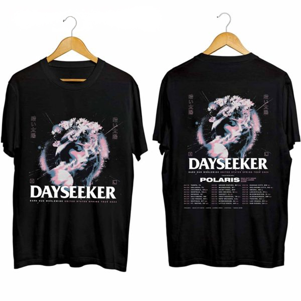 Dayseeker Tour 2024 Dark Sun Worldwide Shirt Dayseeker Merch Music Gift Ideas For Guys Dayseeker Tour 2024 Dark Sun Worldwide Shirt Dayseeker Merch Music Gift Ideas For Guys