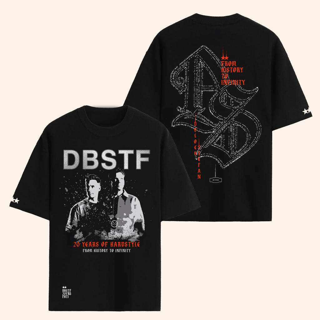 DBlock Stefan Merch 20 Years Of Hardstyle T-Shirt Christmas Ideas For Husband