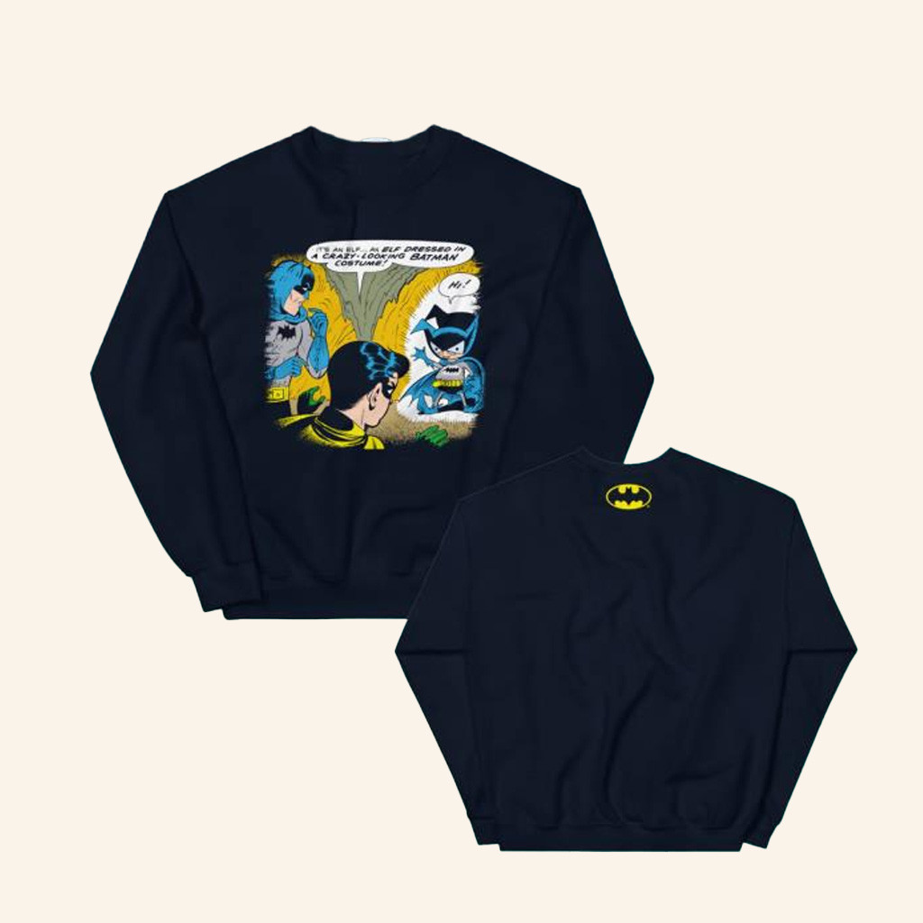 DC Merch Batman Bat Mite Crewneck Sweatshirt Gifts For Friends DC Merch Batman Bat Mite Crewneck Sweatshirt Gifts For Friends