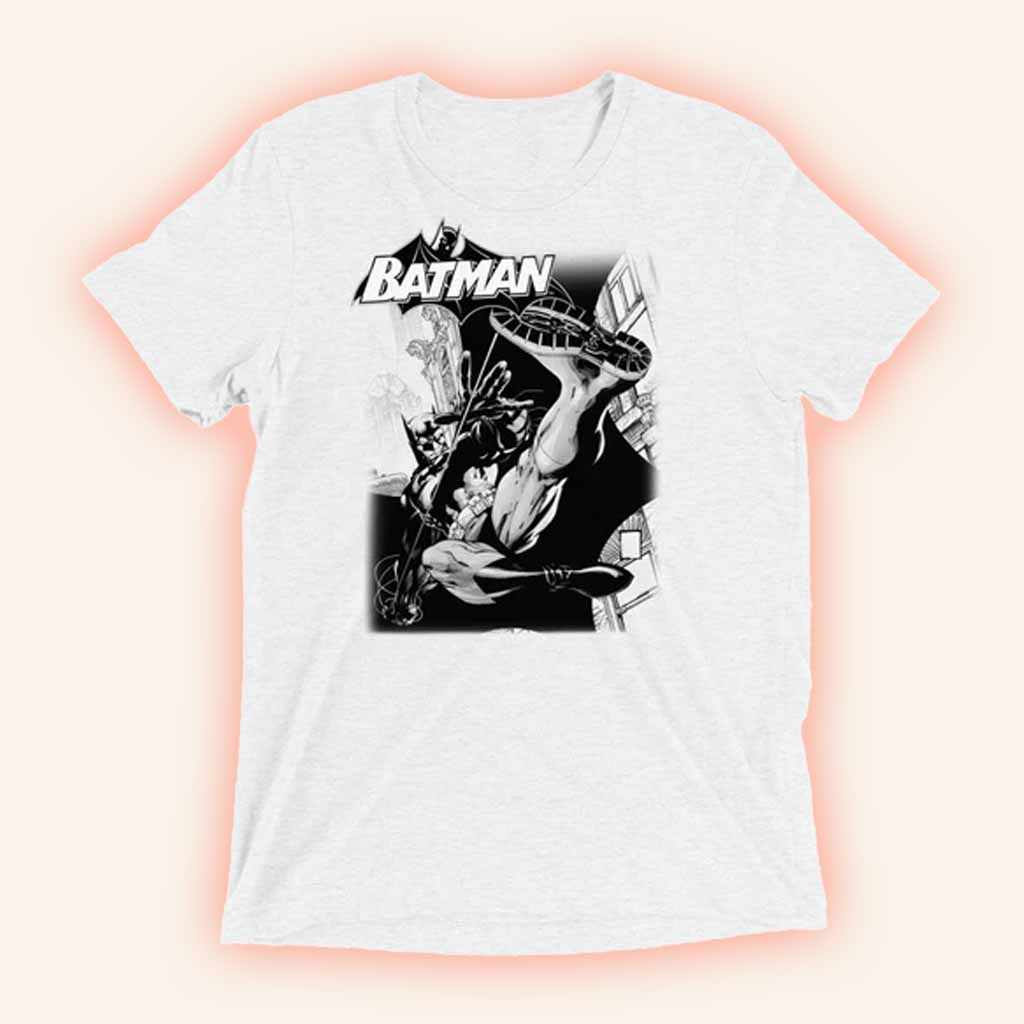 DC Merch Batman Hush Pencils Tri-Blend Shirt Best Gift For Batman Fans