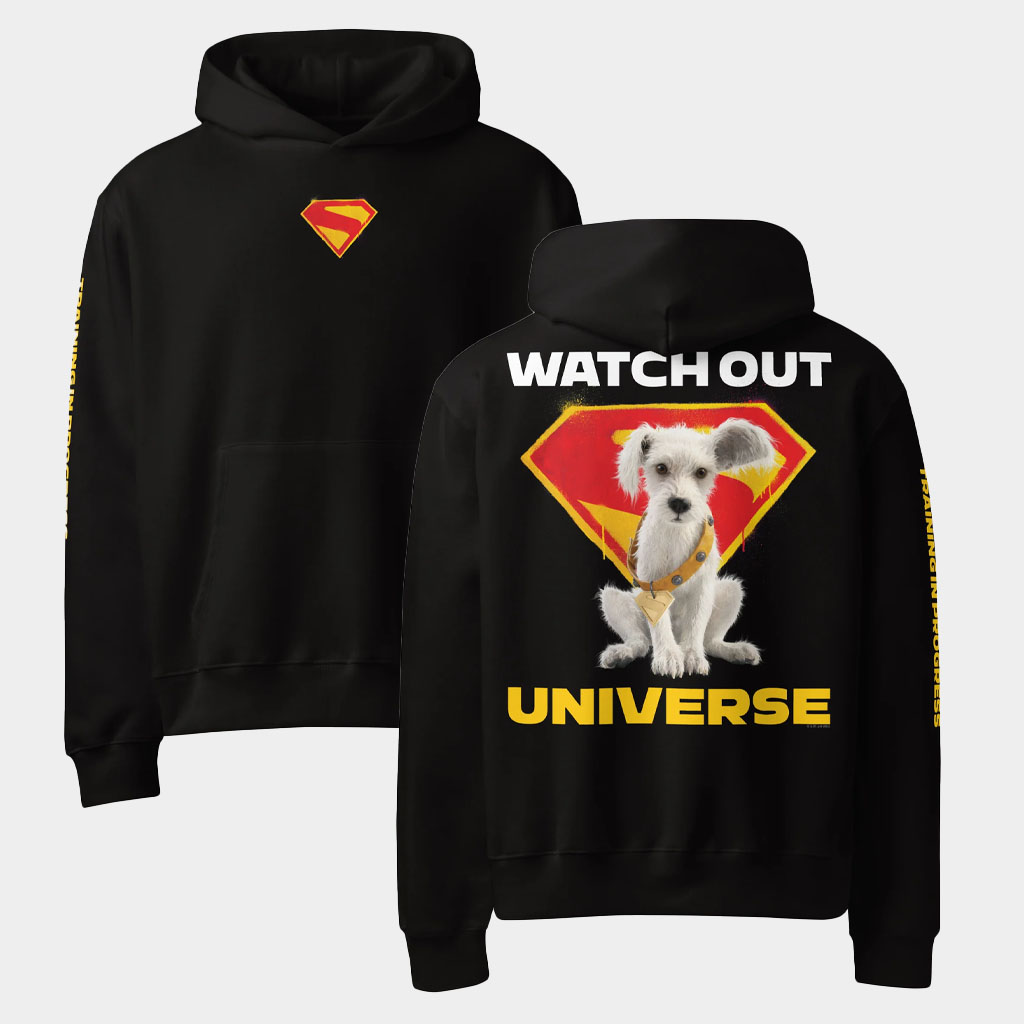 DC Merch Supergirl 2026 Puppy Krypto Hoodie Birthday Present For Husband DC Merch Supergirl 2026 Puppy Krypto Hoodie Birthday Present For Husband