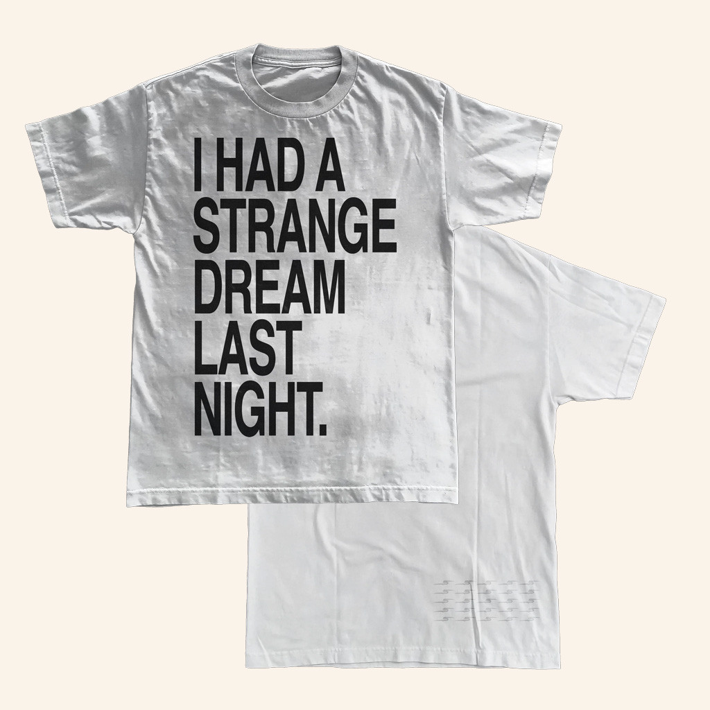 DC The Don Merch Ltr5 Strange Dream T-Shirt White Christmas Gifts For Rapper Fans