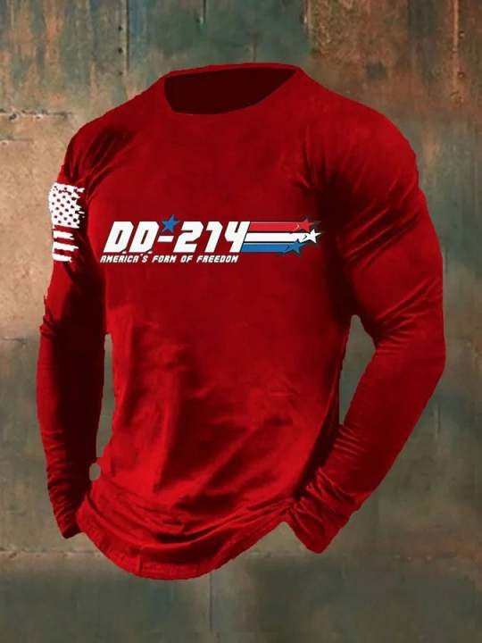 DD-214 Alumni Long Sleeve Shirt America's Form Of Freedom Best DD214 Veteran Shirt