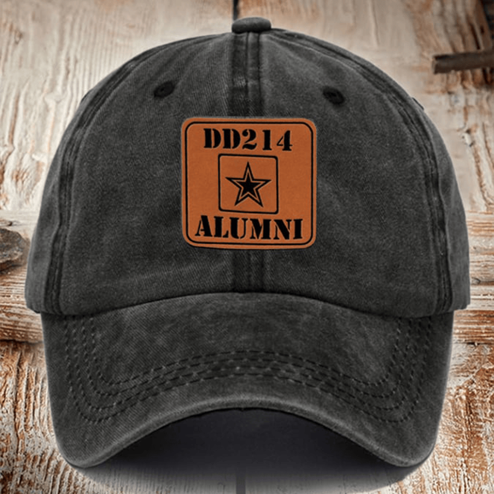 DD 214 Alumni Man Card Hat DD 214 Official Man Card Cap Unique Patriotic Gifts