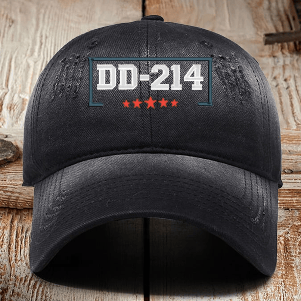 DD 214 Veteran Hat DD 214 Merch Veteran Baseball Cap Veteran Gift For Graduations