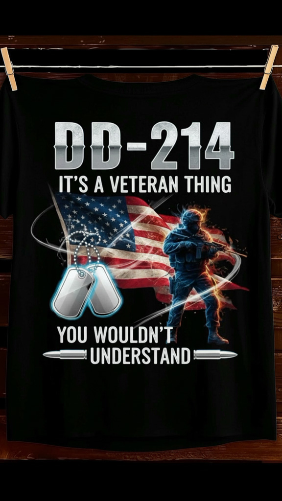 DD 214 Veteran T Shirt 1776 2026 250th Anniversary Service Pride Apparel Gift For Him