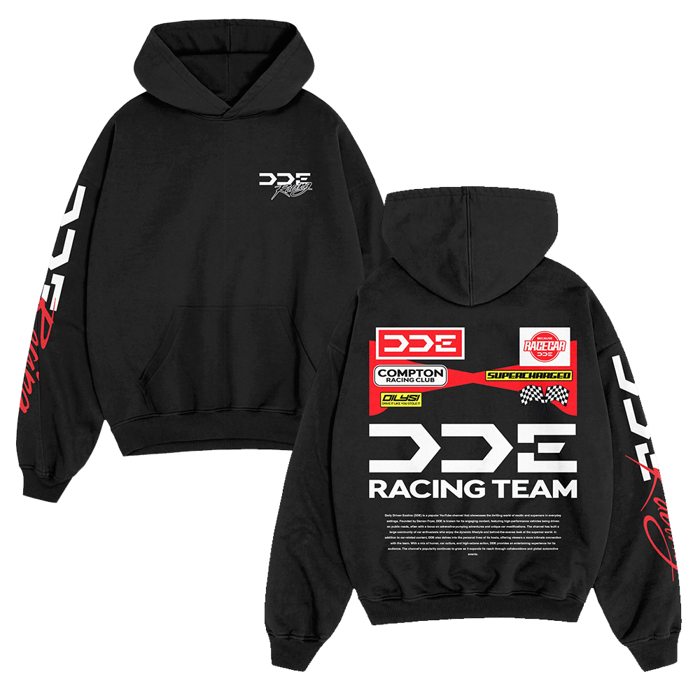 DDE Merch DDE Racing Team Hoodie Father's Day Gifts For Racing Fans Gift for Dad DDE Merch DDE Racing Team Hoodie Father's Day Gifts For Racing Fans Gift for Dad