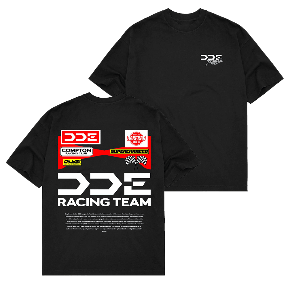 DDE Merch DDE Racing Team T-Shirt Great Father's Day Gifts For Racing Fans