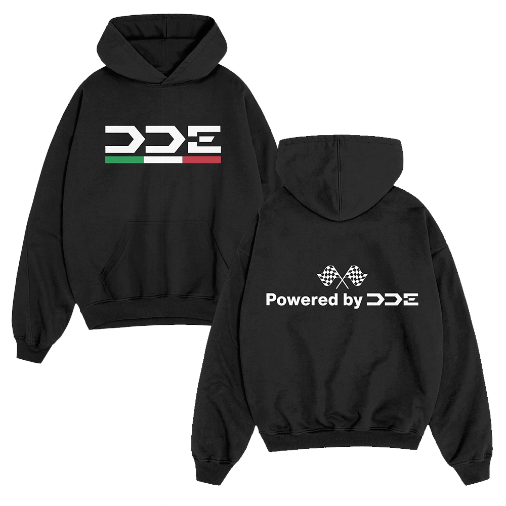 DDE Merch Powered By DDE Hoodie Daily Driven Exotics Merchandise Gifts For Dad DDE Merch Powered By DDE Hoodie Daily Driven Exotics Merchandise Gifts For Dad